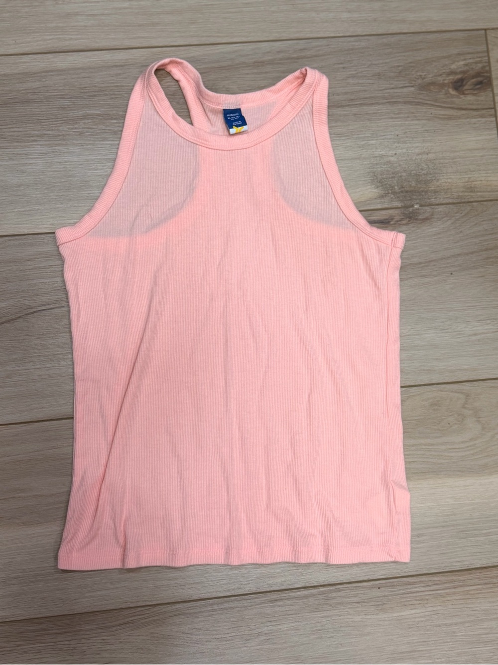 Pink Ribbed Tank Top - Girls Sleeveless OLD NAVY